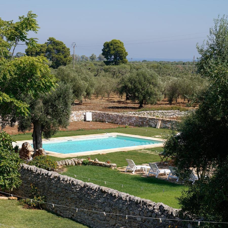 Masseria Borgo Santuri ออสตูนี ภายนอก รูปภาพ
